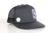 Risk.Reward® Golf Hat with Ball Marker - Block Dark Gray and Light Grey
