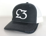 Risk.Reward® Golf Hat & Ball Marker - BOOM- Charcoal/White