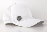 Risk.Reward® Golf Hat with Ball Marker - Basic White and Gray - RISK REWARD GOLF