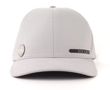 Risk.Reward® Golf Hat with Ball Marker - Smooth Gray and Black - RISK REWARD GOLF