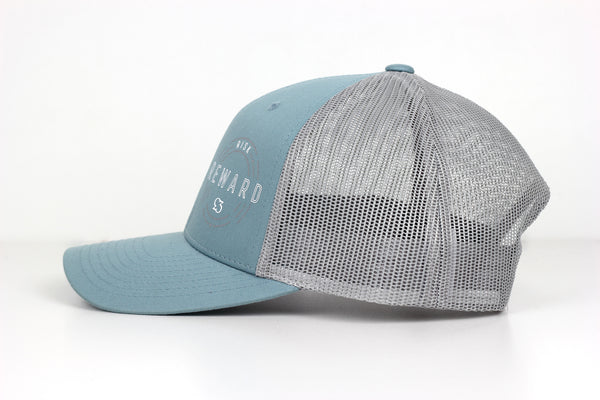 Risk.Reward® Golf Hat with Marker - BLUE SMOKESTER – RISK.REWARD