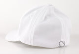 Risk.Reward® Golf Hat with Ball Marker - Basic White and Gray - RISK REWARD GOLF